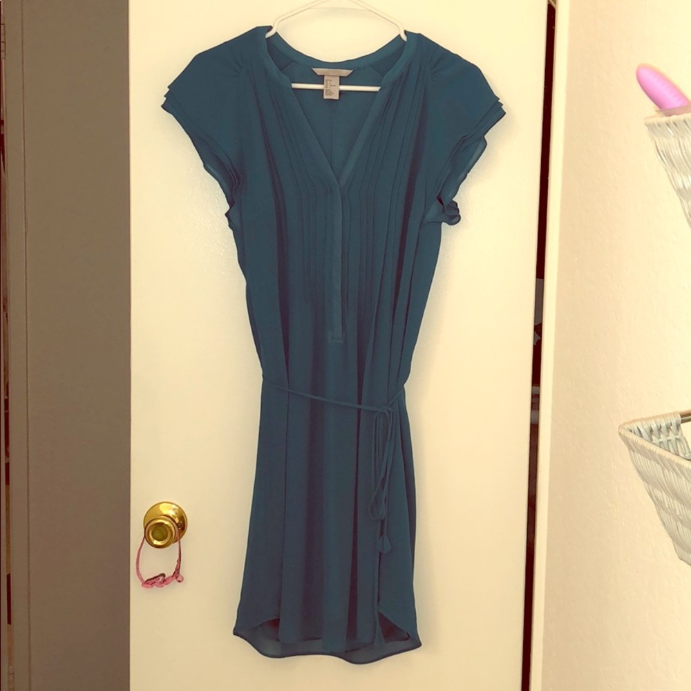 H&M teal dress